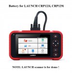 Battery Replacement for LAUNCH CRP123i CRP129i OBD2 Scanner